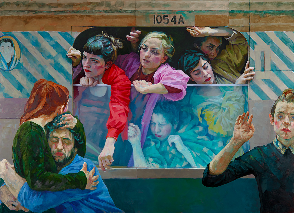 Xenia Hausner: EXILES 3, 2017