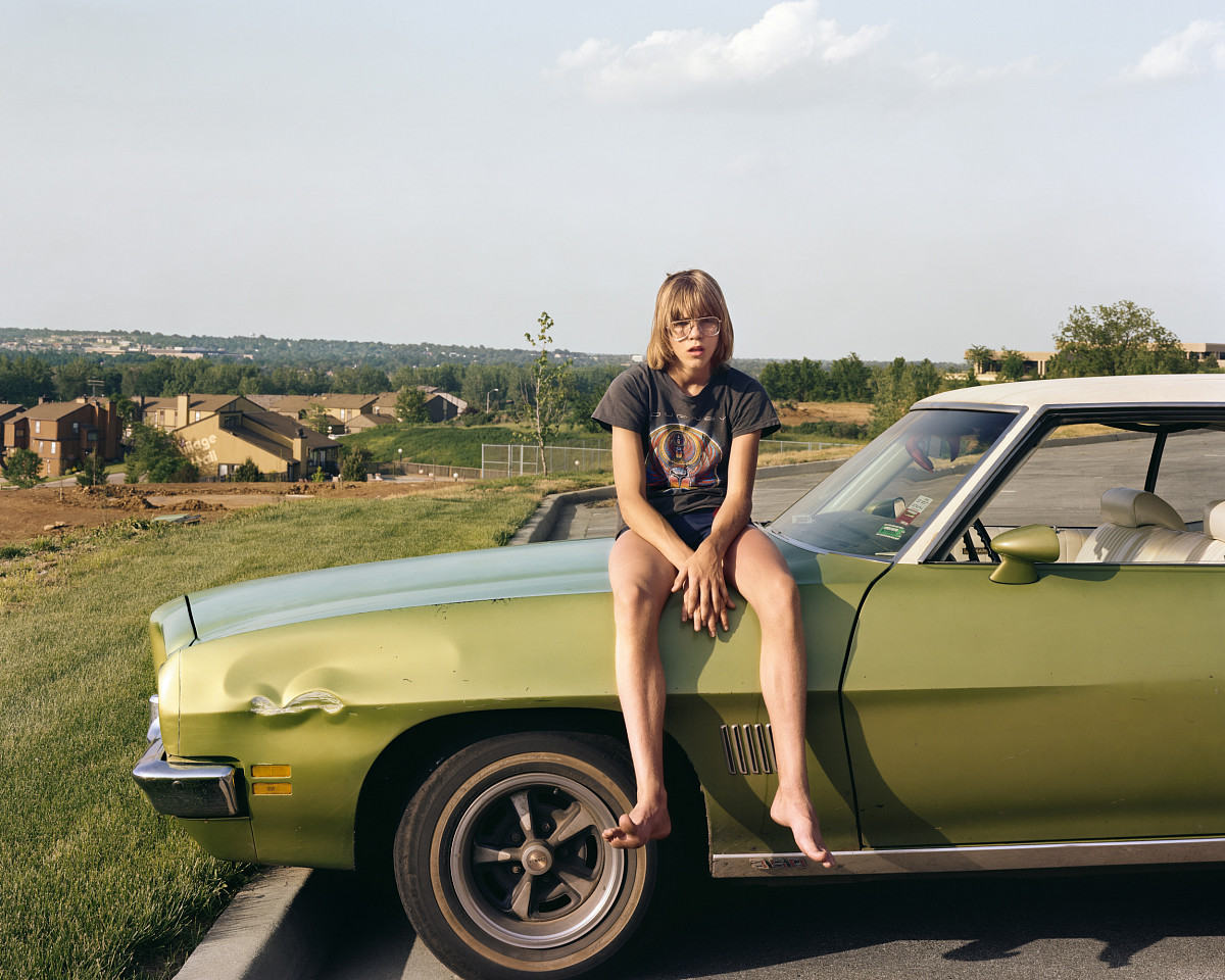 Joel Sternfeld: Kansas City, Kansas, aus der Serie: American Prospects, May 1983