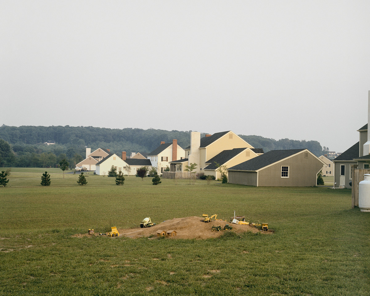 Joel Sternfeld: Buckingham, Pennsylvania, aus der Serie: American Prospects, August 1978