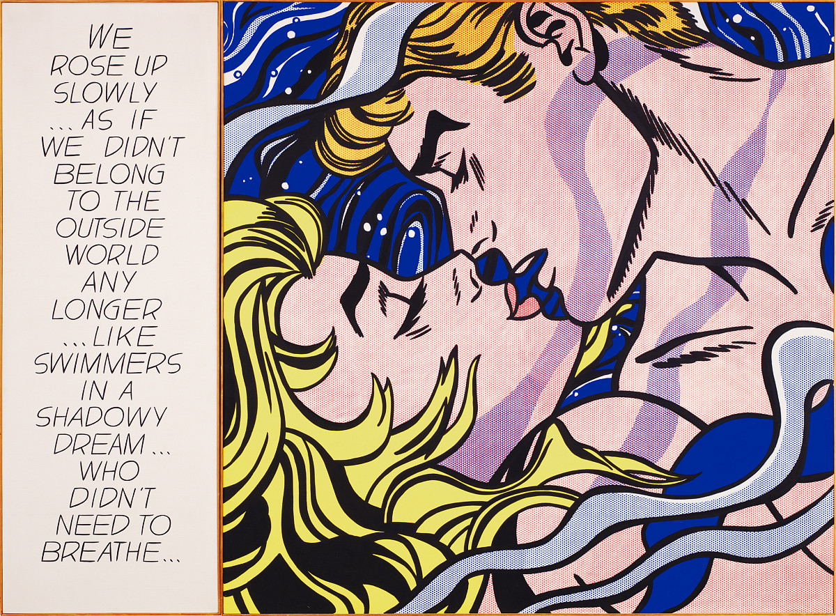Roy Lichtenstein: Wir standen langsam auf, 1964