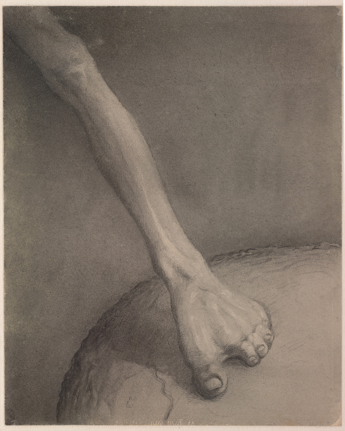 Alfred Kubin: Der Tritt, um 1902/03