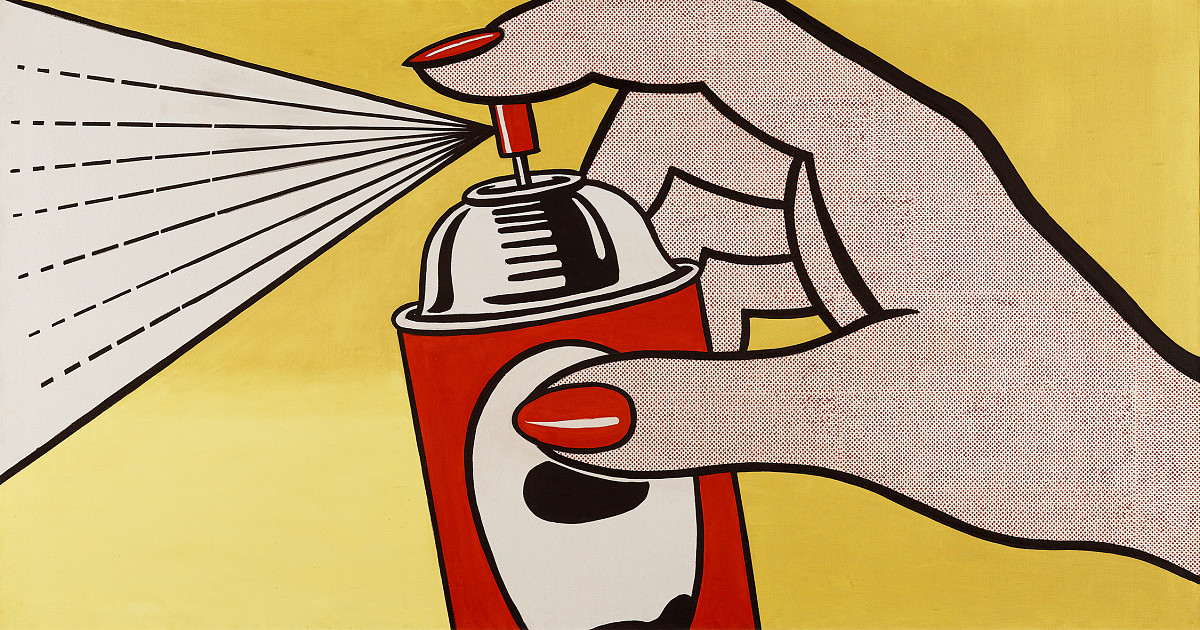 Roy Lichtenstein: Spray, 1962