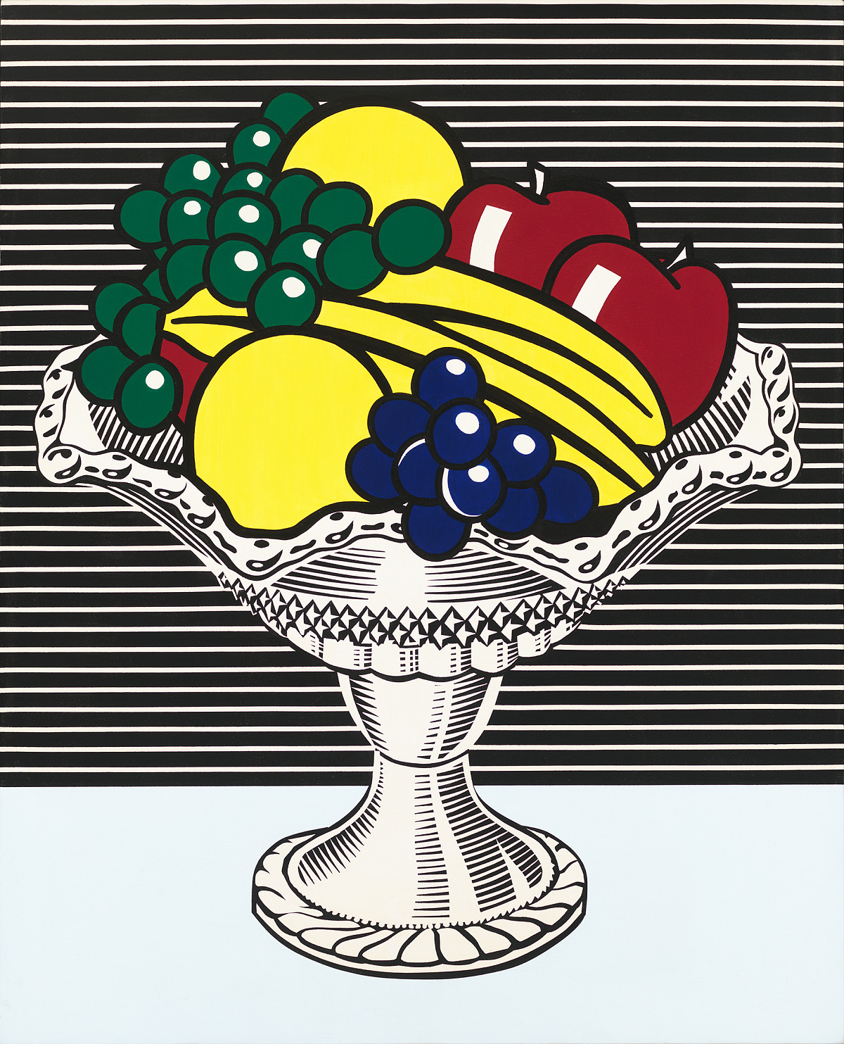 Roy Lichtenstein: Stillleben mit Kristallschale, 1972