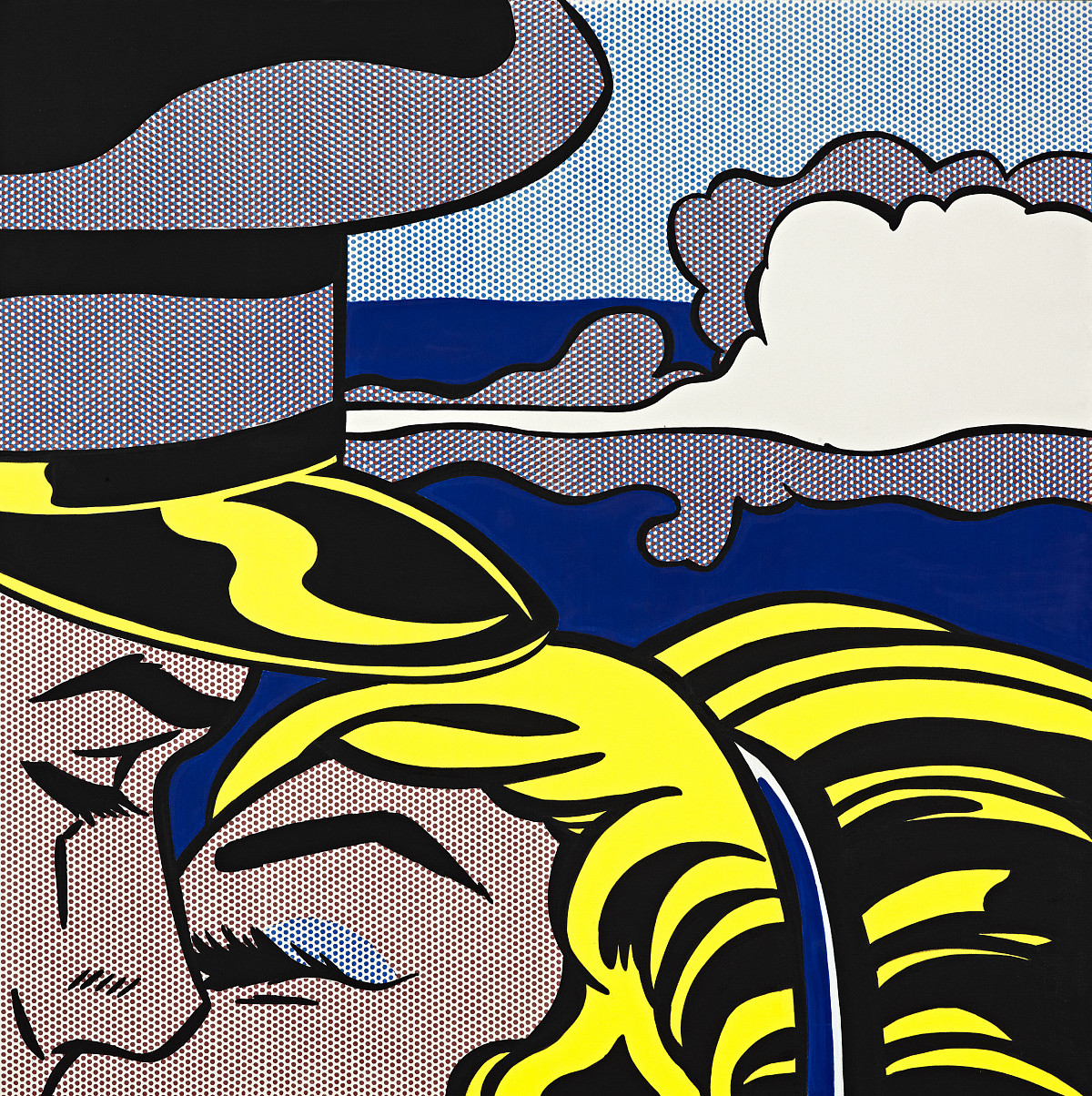 Roy Lichtenstein: Kuss mit Wolke, 1964