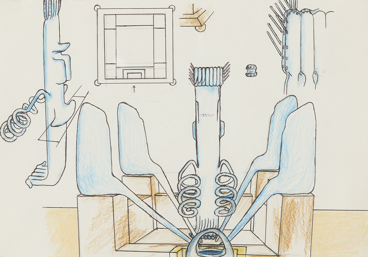 Bruno Gironcoli: Ohne Titel, 1980-1985