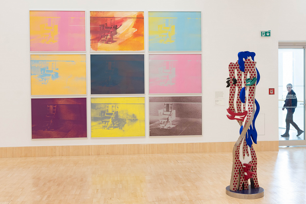 : Exhibition view ALBERTINA KLOSTERNEUBURG, 