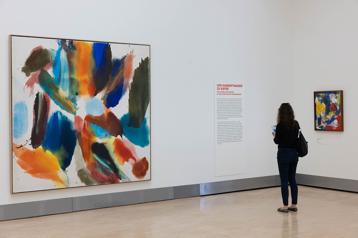 : Exhibition view ALBERTINA KLOSTERNEUBURG, 