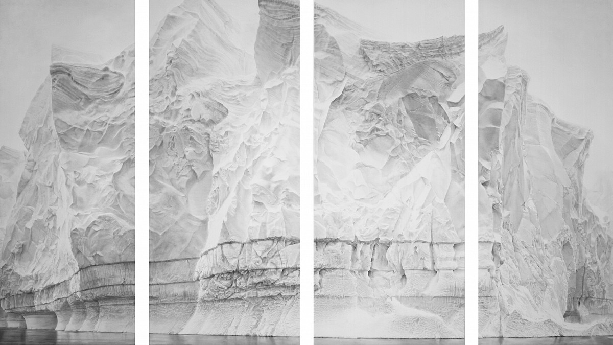 Robert Longo: Untitled (Iceberg for C.D.F.), 2015–2016