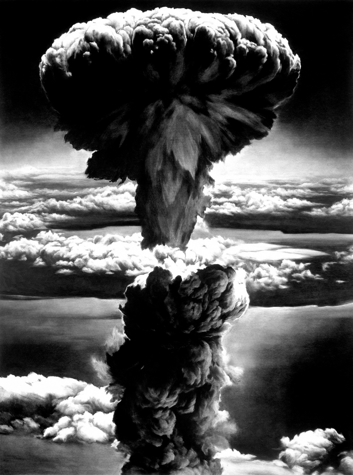 Robert Longo: Untitled (Nagasaki, B), 2003
