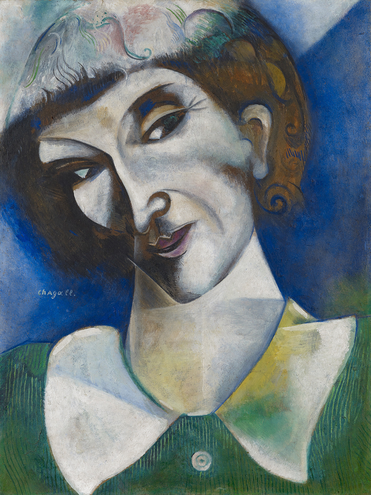 Marc Chagall: Selbstbildnis, 1914