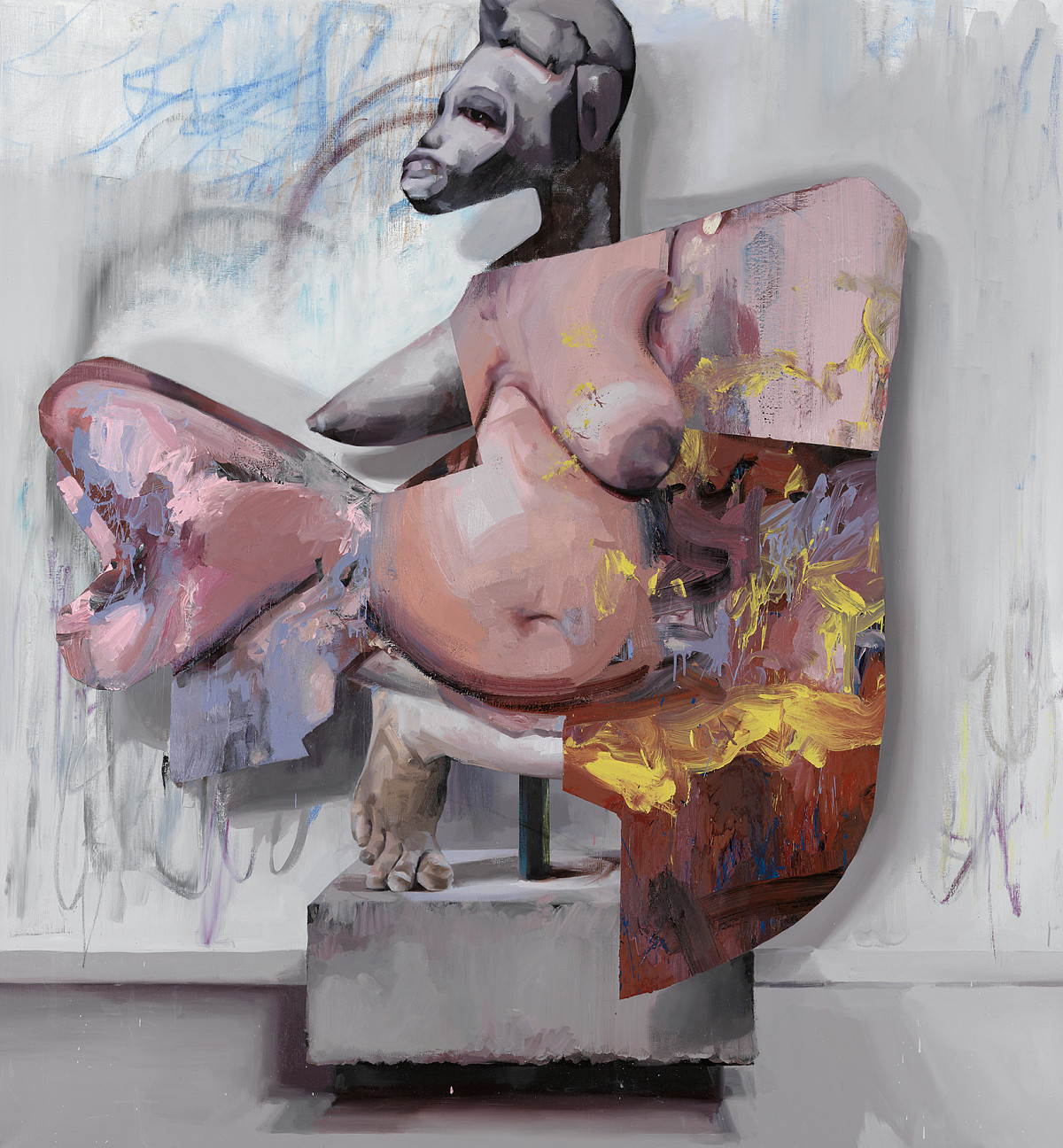 Jenny Saville: Fate I, 2018