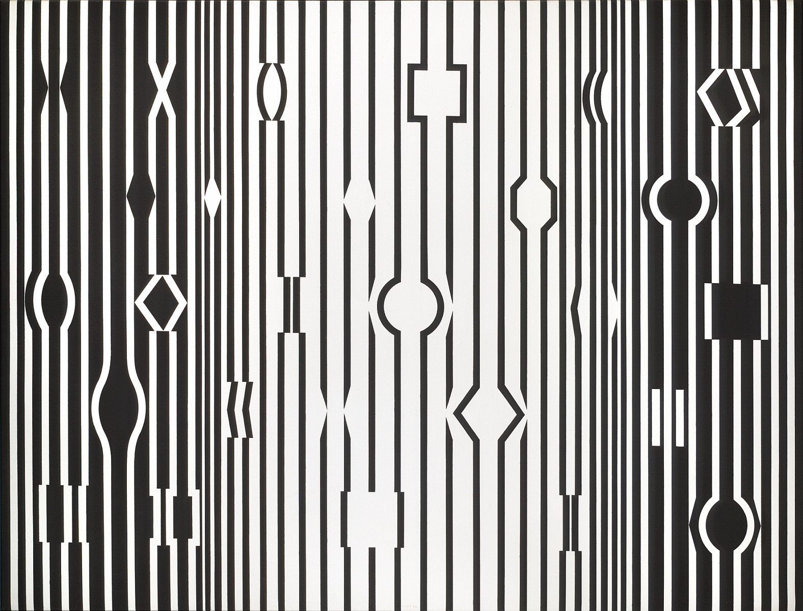 Victor Vasarely: Markab Neg, 1953