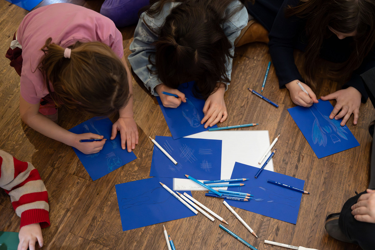 Feriencamp im Museum | Foto © ALBERTINA Fotostudio