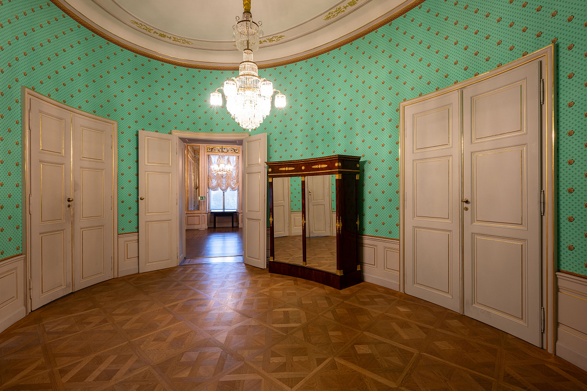 Prunkräume: Oval Cabinet, 