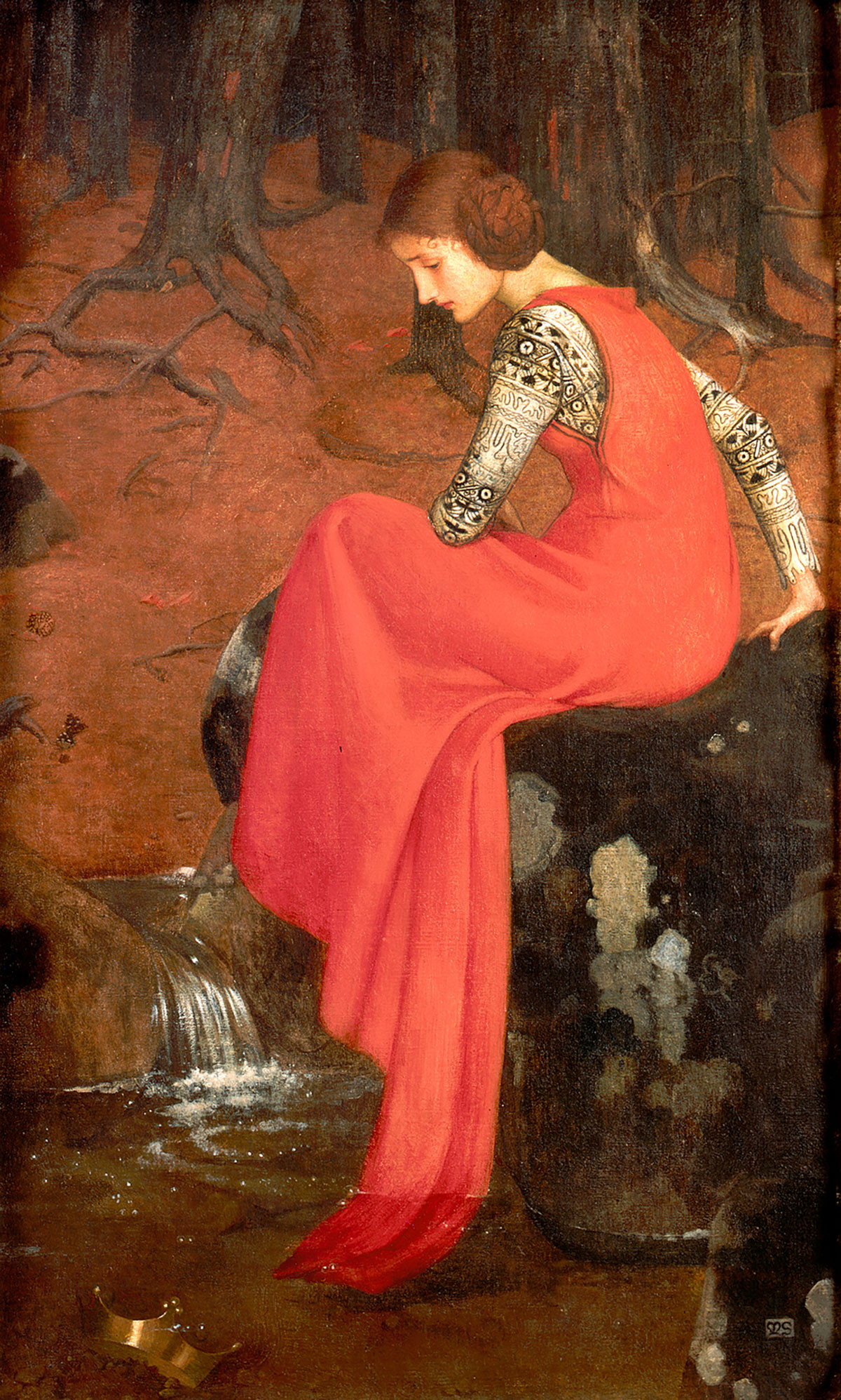 Marianne Stokes: Melisande, ca. 1895