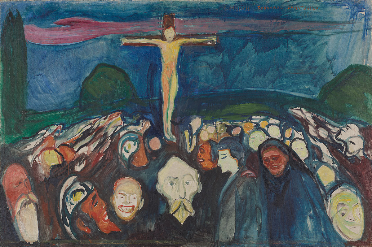 Edvard Munch: Golgotha, 1900