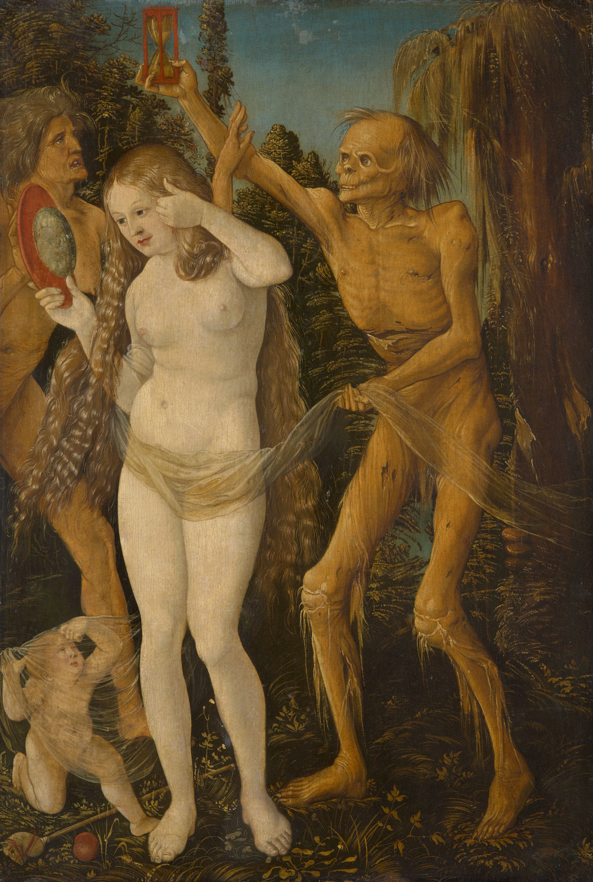 Hans Baldung Grien: The Three Ages of Man and Death, ca. 1509/1510