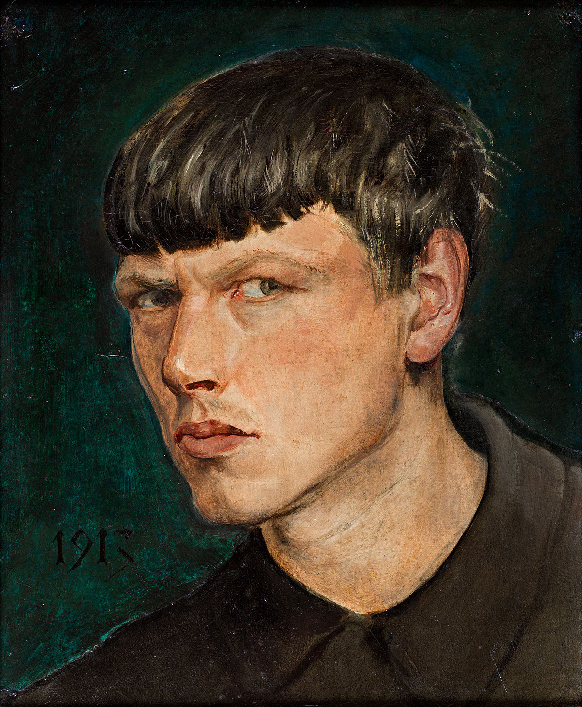 Otto Dix: Self-Portrait, 1913