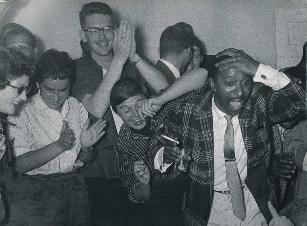 Lisette Model: Ollie McLaughlin, Hotel Viking, Newport Jazz Festival, Rhode Island, 1956