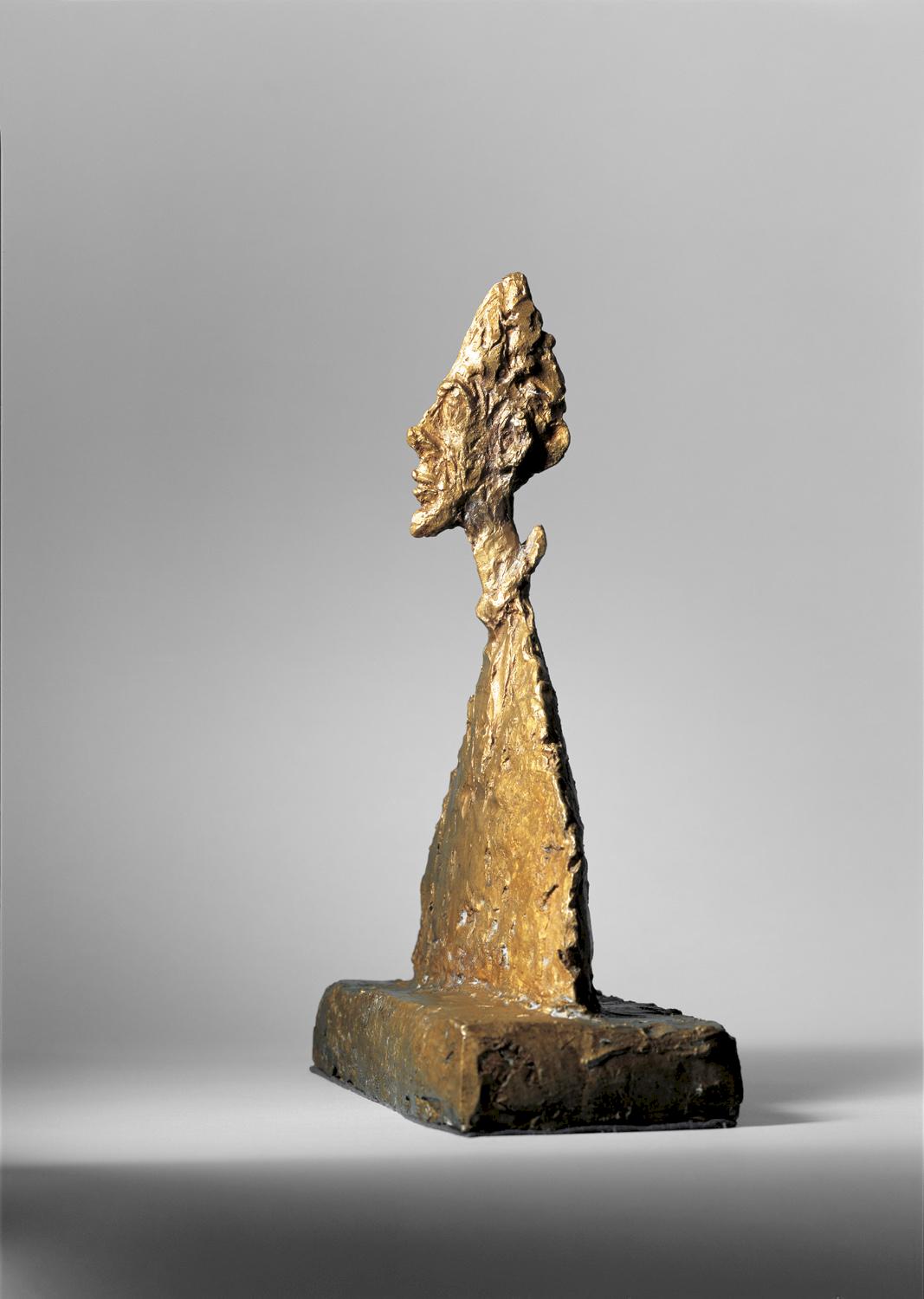 Alberto Giacometti: Slender Bust on Plinth (Amenophis), 1954