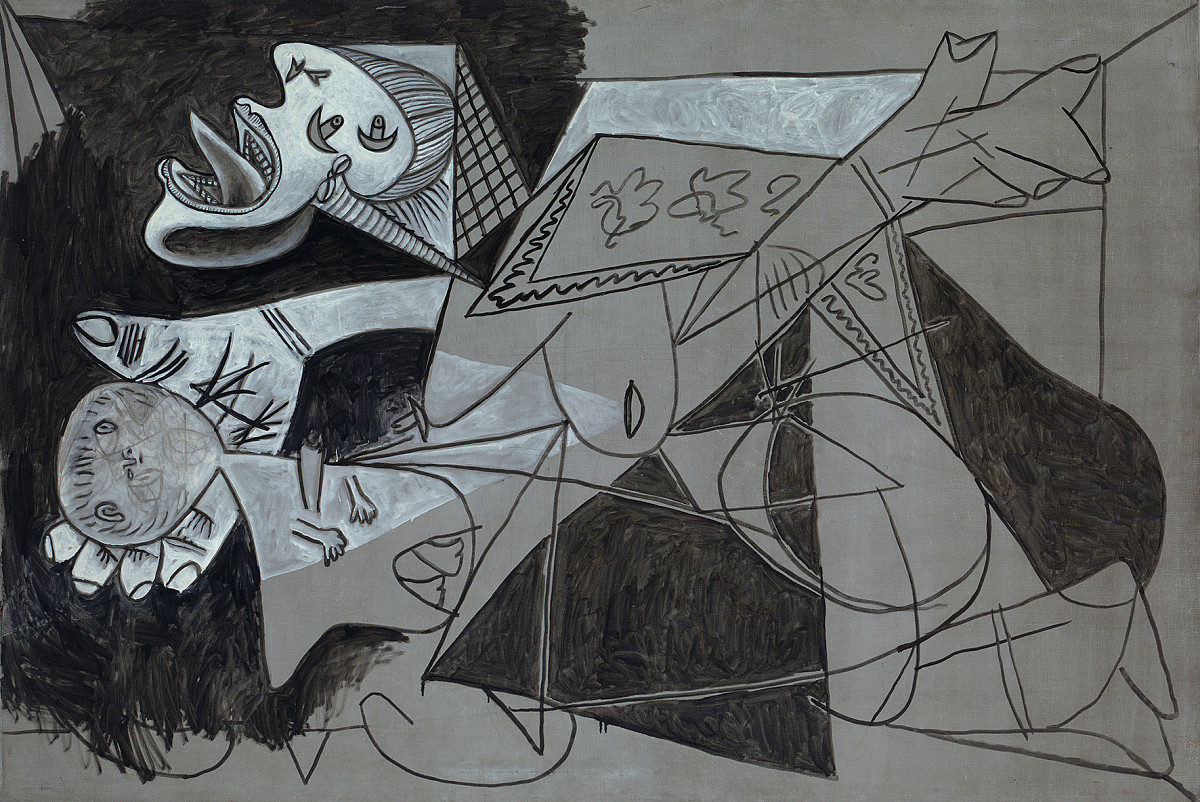 Pablo Picasso: Femme et enfant (Study for Guernica), 1937
