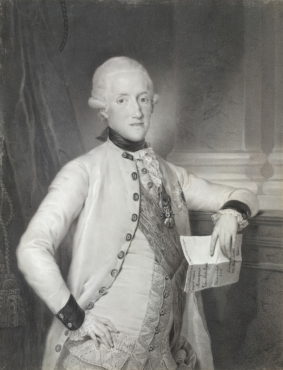 Johann August Walther: Herzog Albert von Sachsen-Teschen, 1776