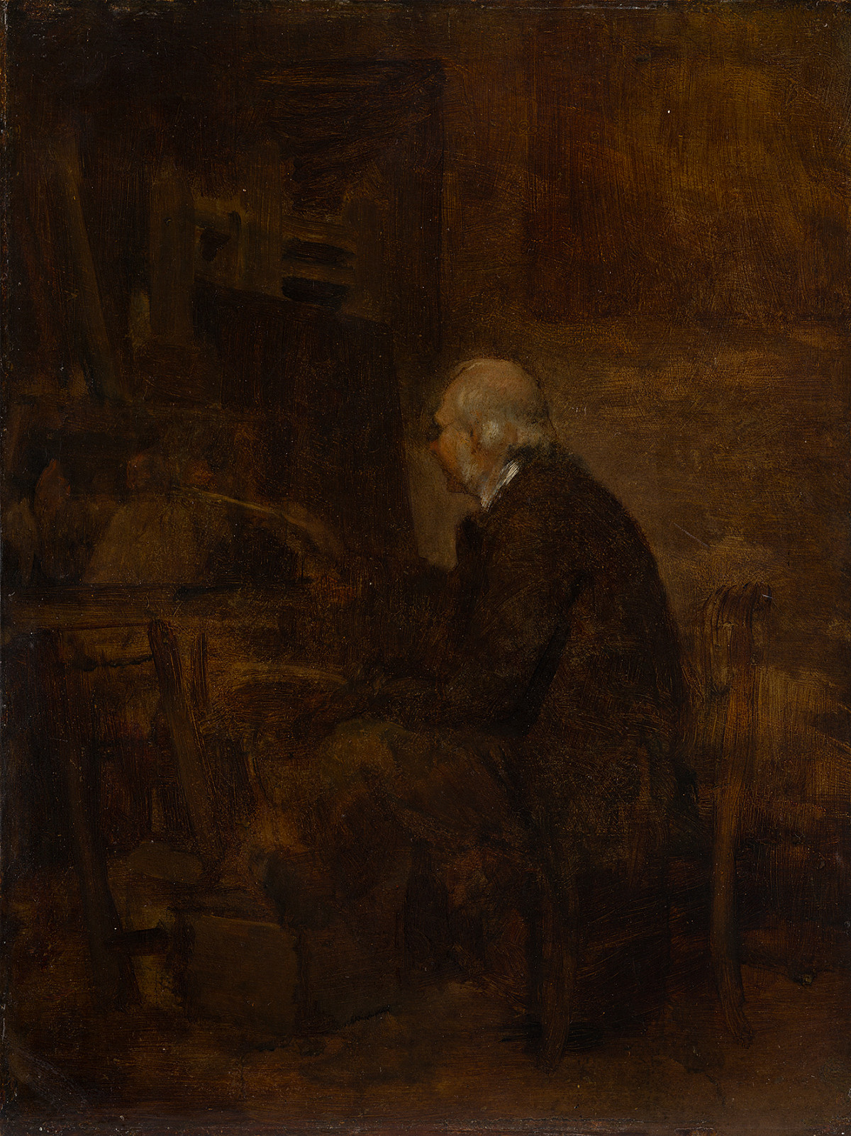 Jean-Baptiste Camille Corot: Honoré Daumier, ca. 1870/1872