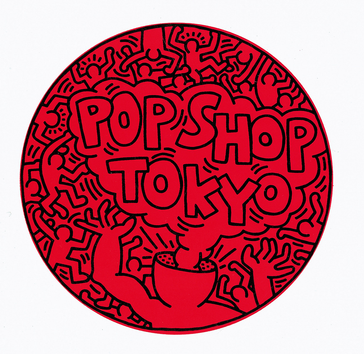 Keith Haring: Outdoor Painting (from Pop Shop Tokyo), 1988