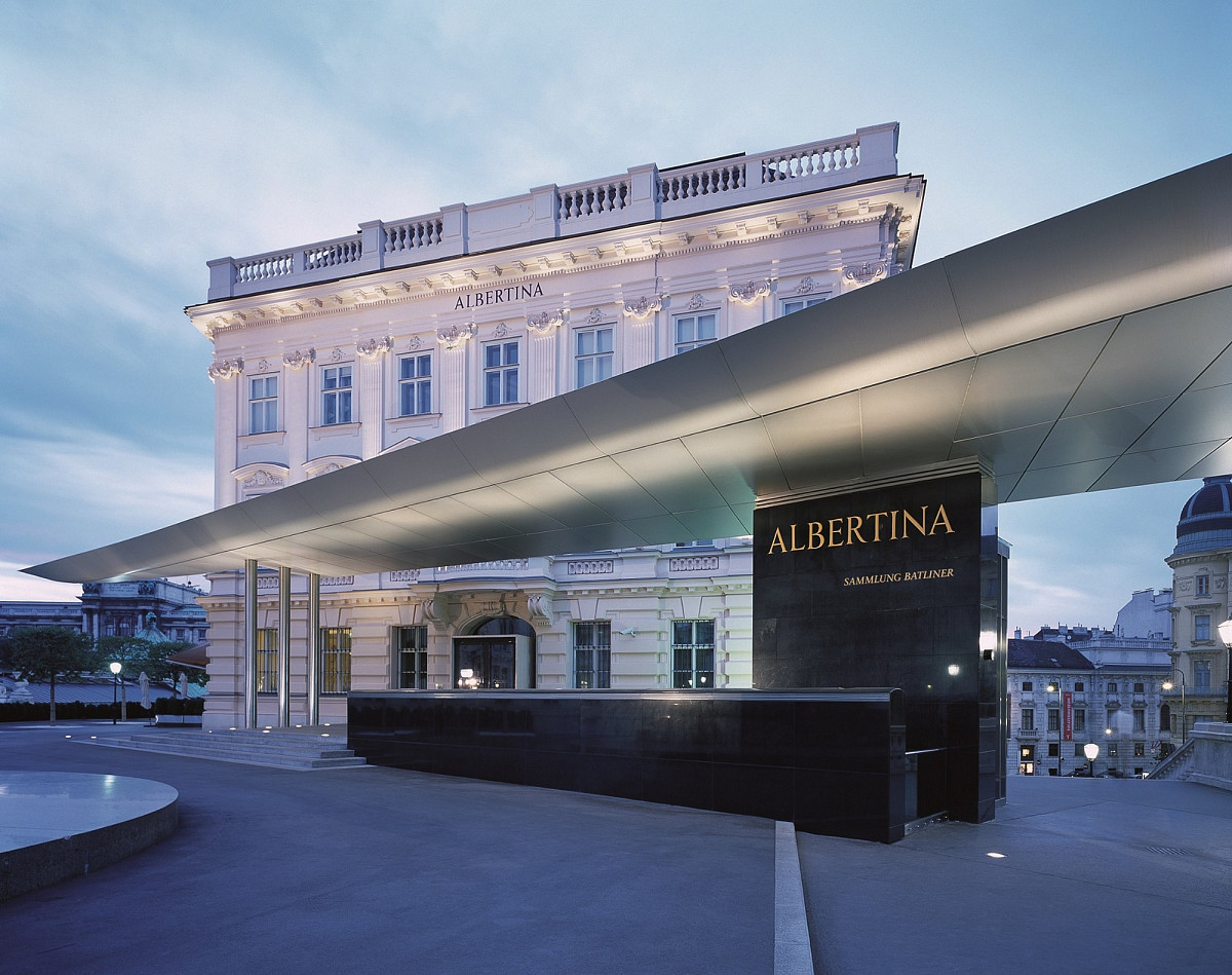 Front view of the ALBERTINA
