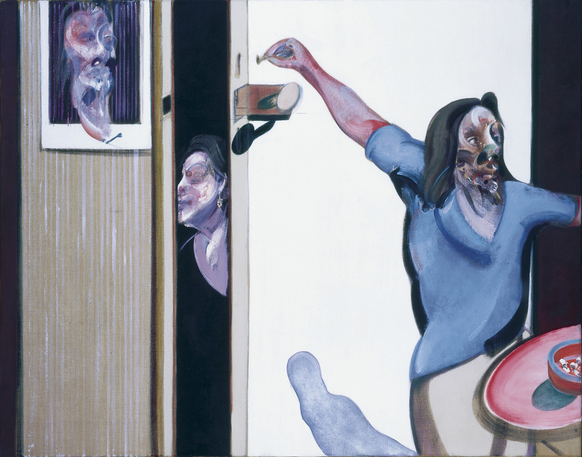 Francis Bacon: Three Studies of Isabel Rawsthorne, 1967