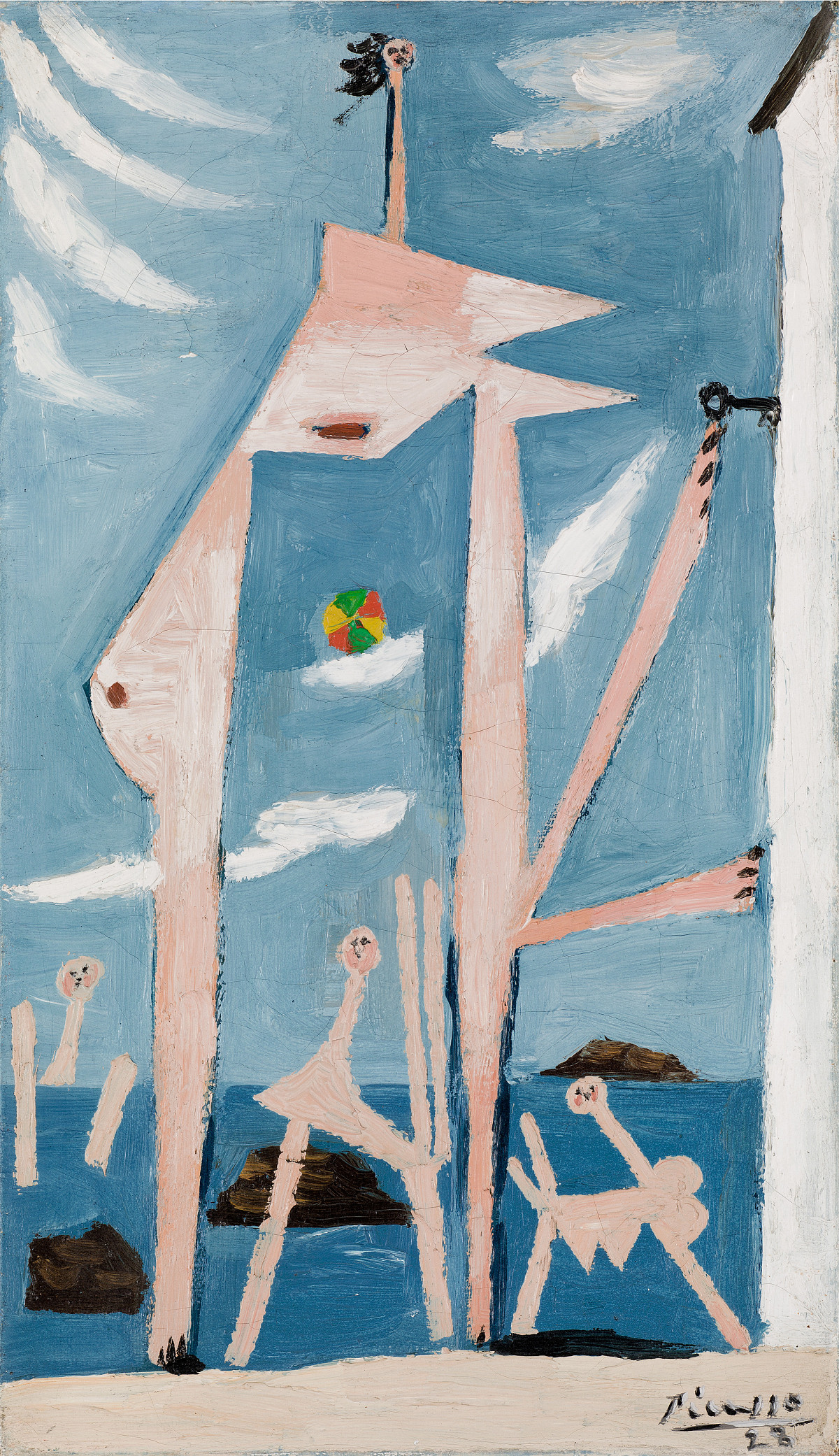 Pablo Picasso: Bathers with a Ball, 1928