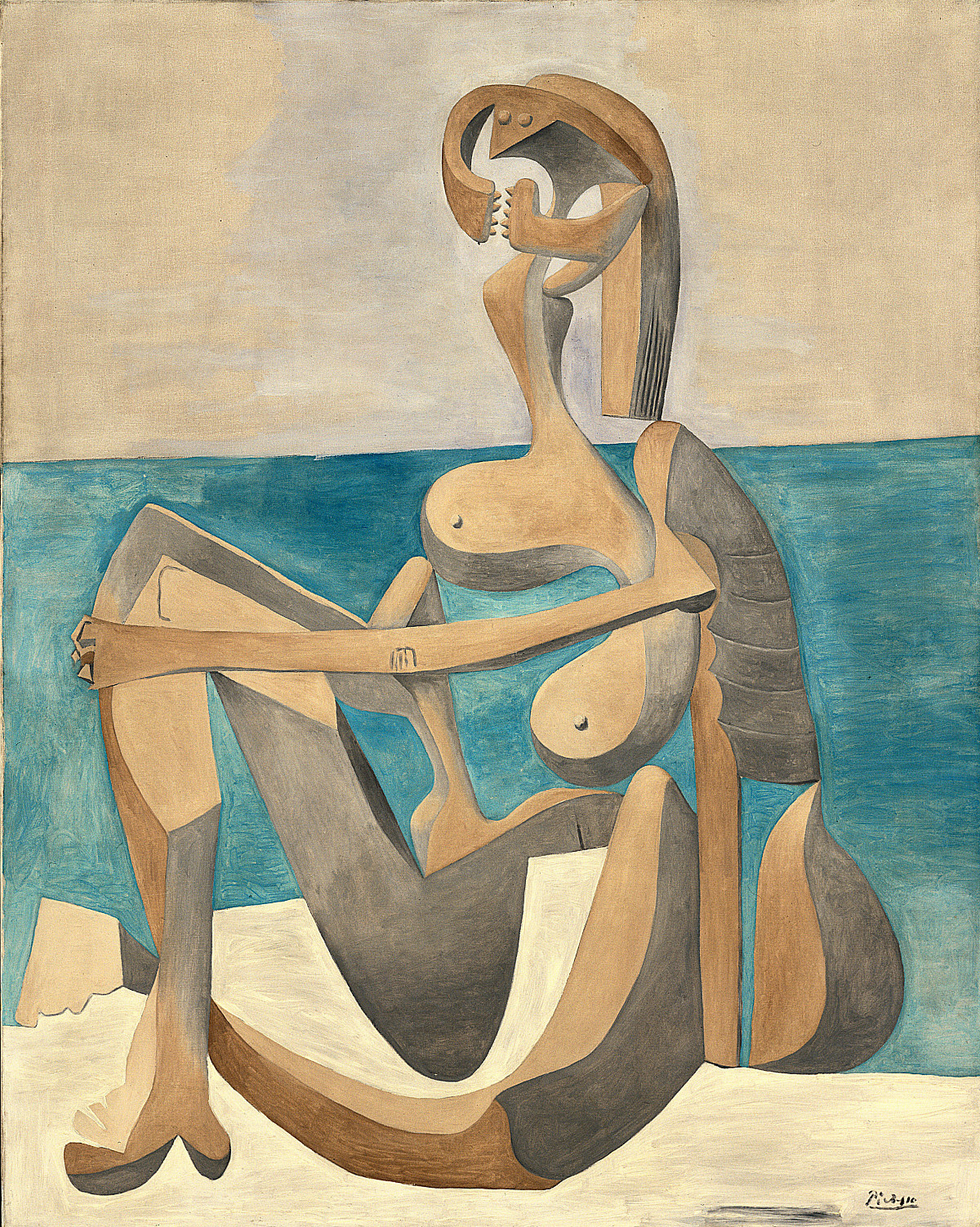 Pablo Picasso: Sitzende Badende, 1930