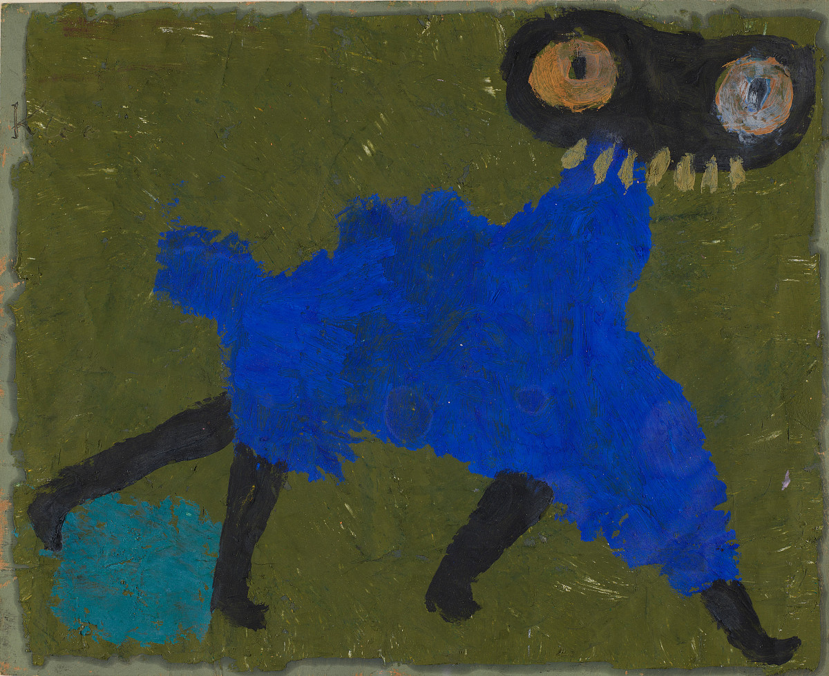 Paul Klee: Blau mantel, 1940