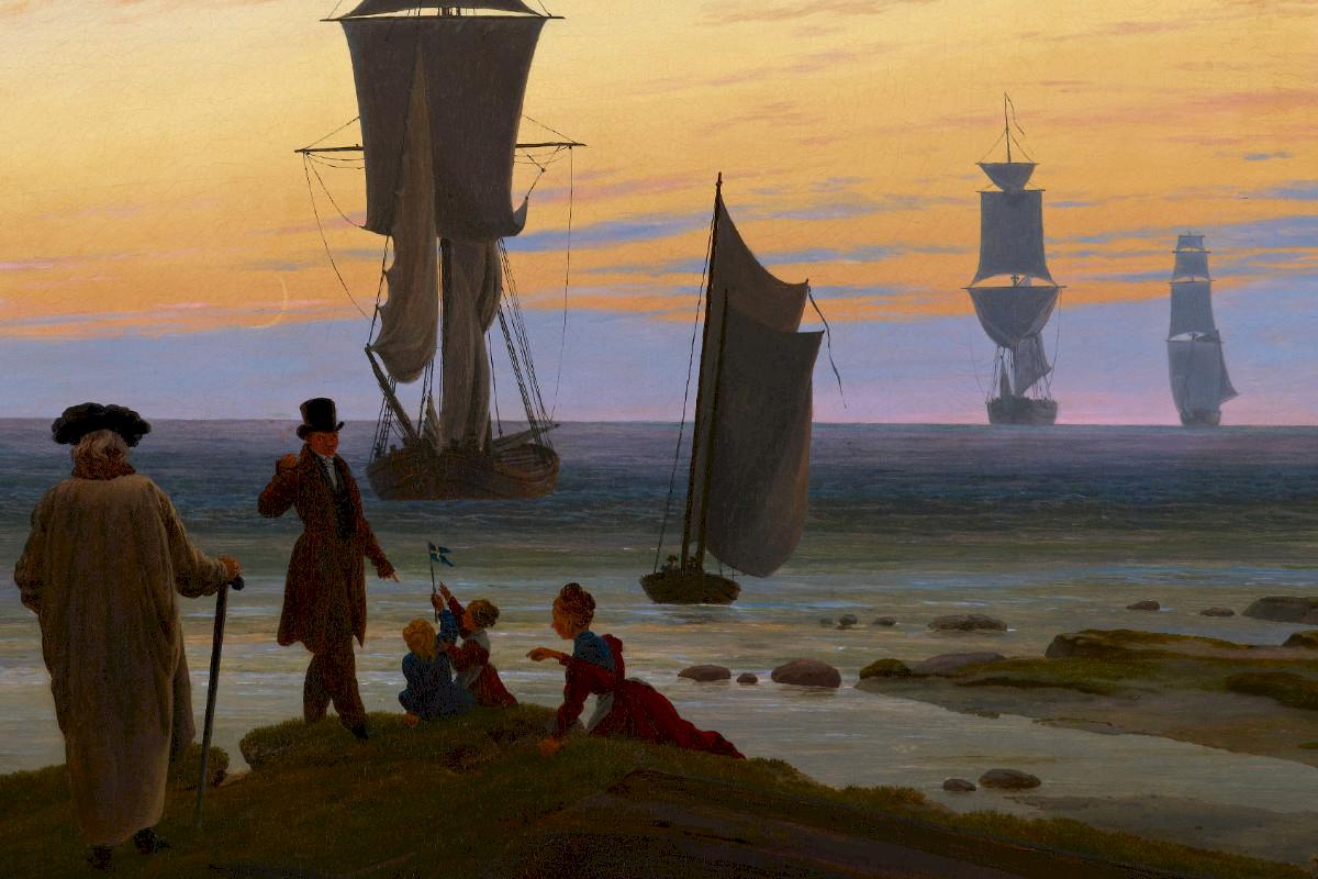 Caspar David Friedrich | The Stages of Life, ca. 1834 | © bpk | Museum der bildenden Künste, Leipzig | Bertram Kober (Punctum Leipzig)