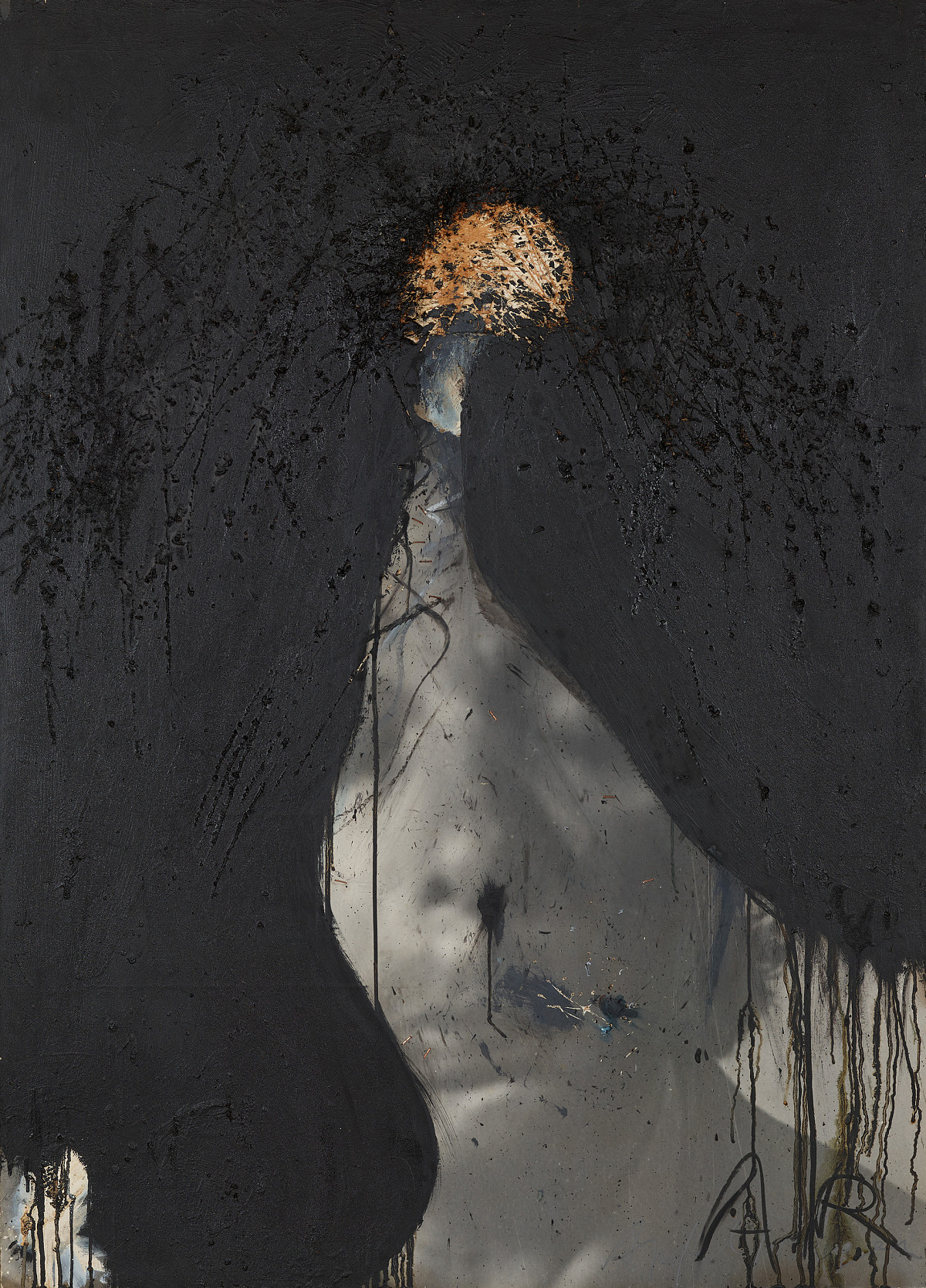 Arnulf Rainer: Light in the Hair, 1971