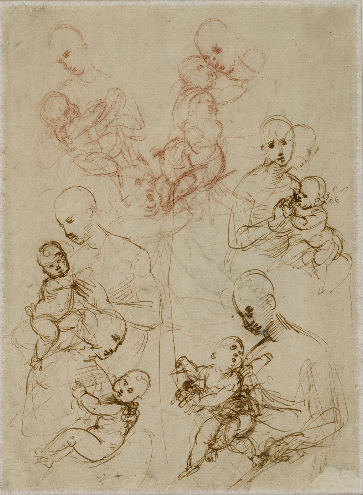 Raffael: Madonnenstudien, 1506–1507