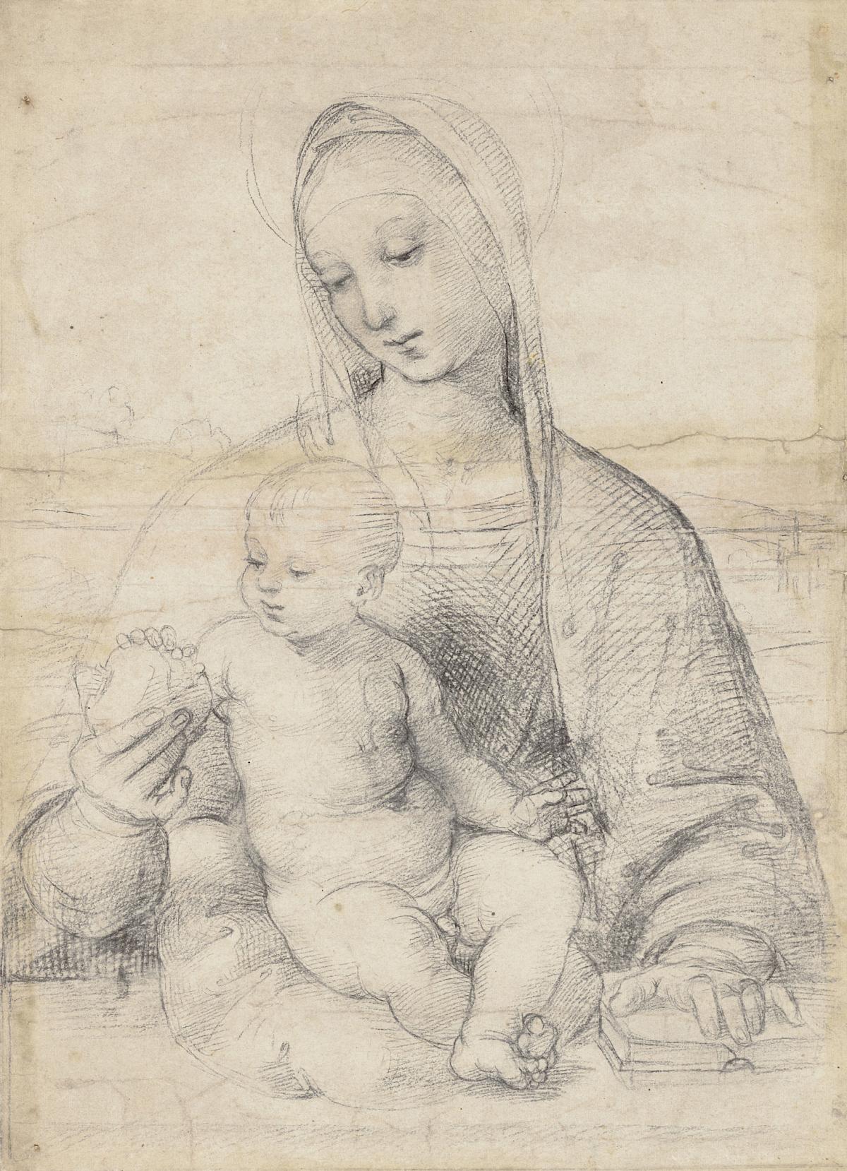 Raffael: Die Madonna mit dem Granatapfel, um 1504