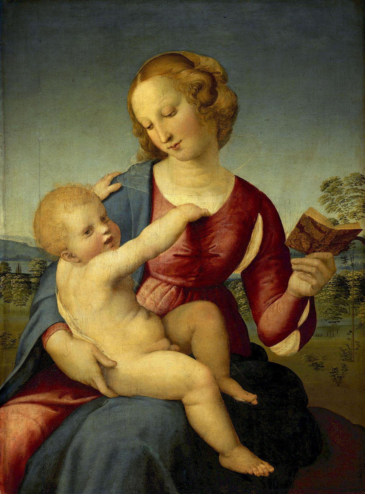 Raffael: Maria mit dem Kind (Madonna Colonna), 1508