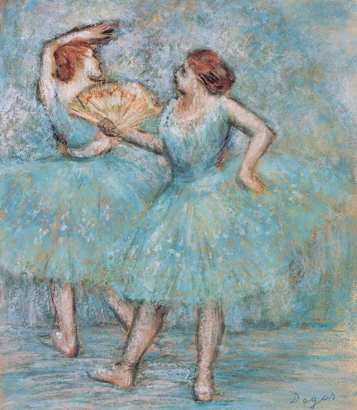 Edgar Degas: Two Dancers, ca. 1905