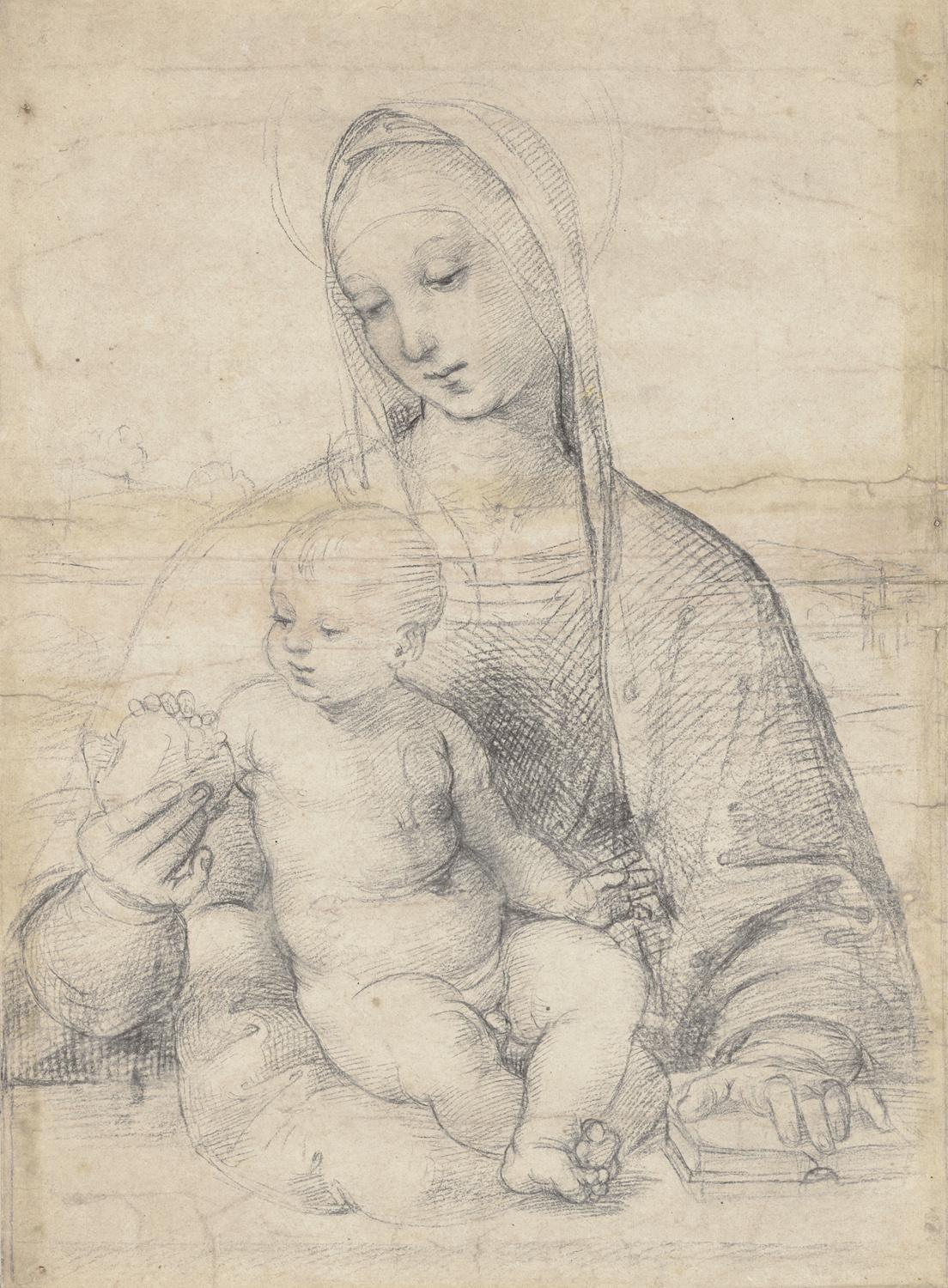 Raphael: Madonna with pomegranate, ca. 1504