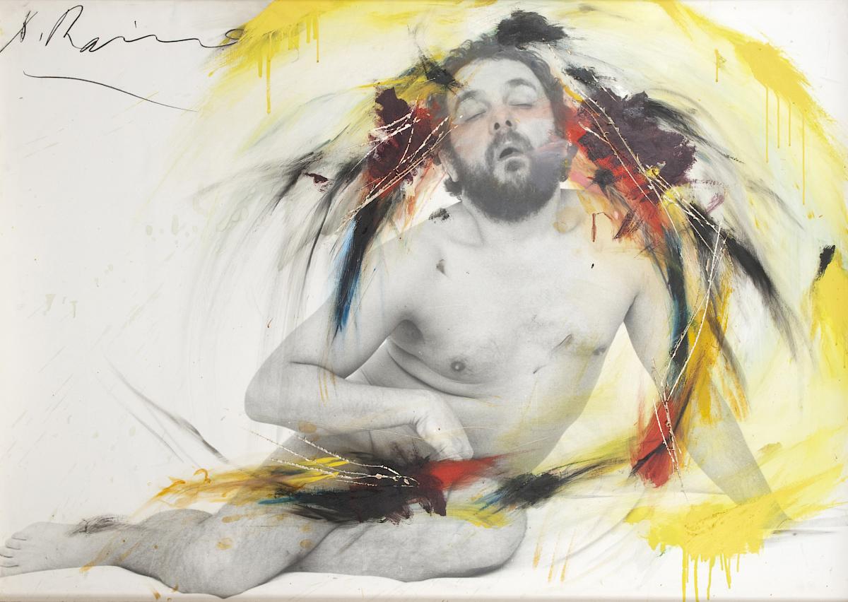 Arnulf Rainer: Müde Pose I, 1975