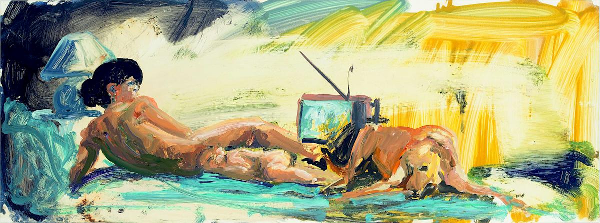 Eric Fischl : Study for Floating Islands, 1985 