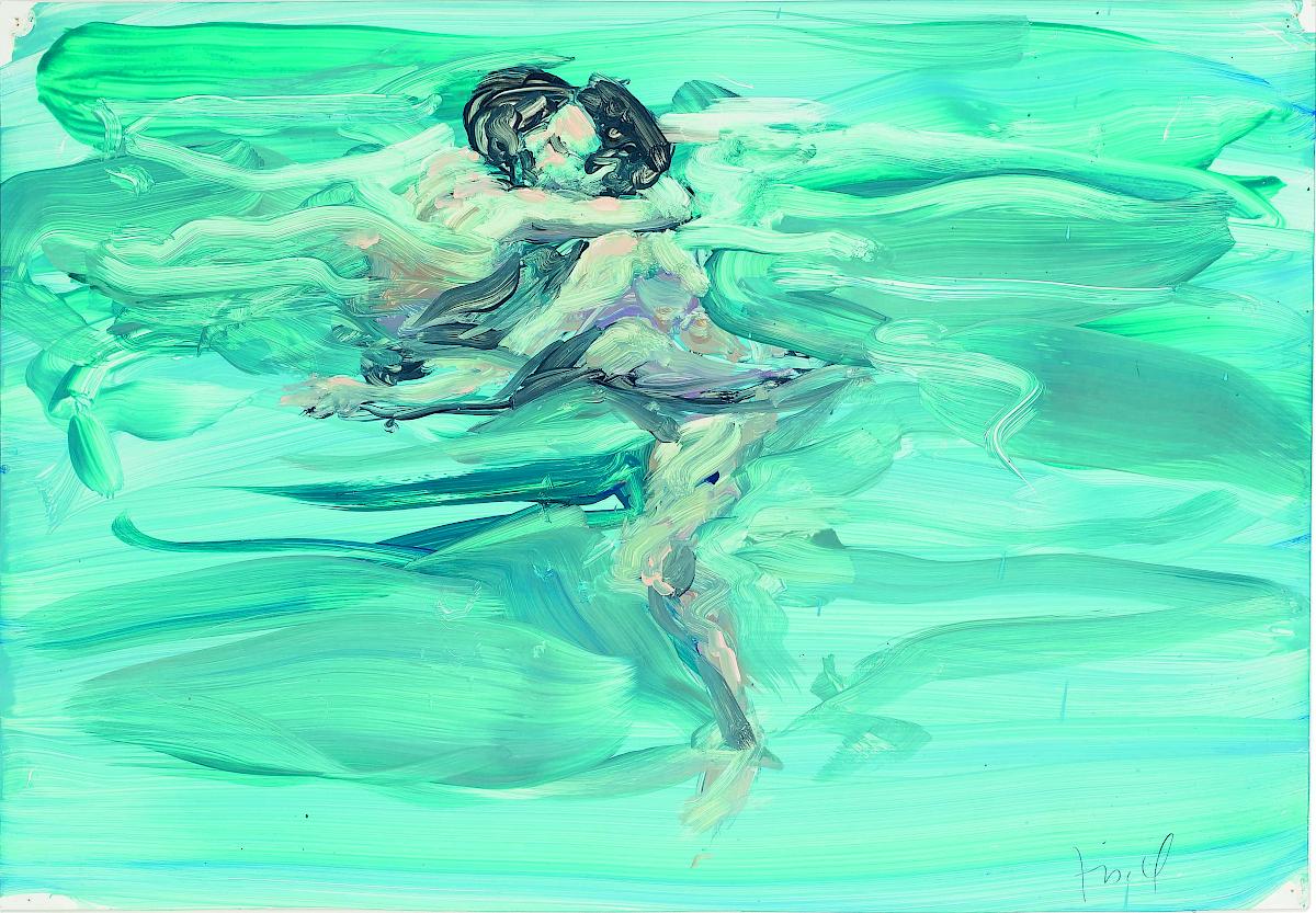 Eric Fischl: Swimming Lovers, 1984