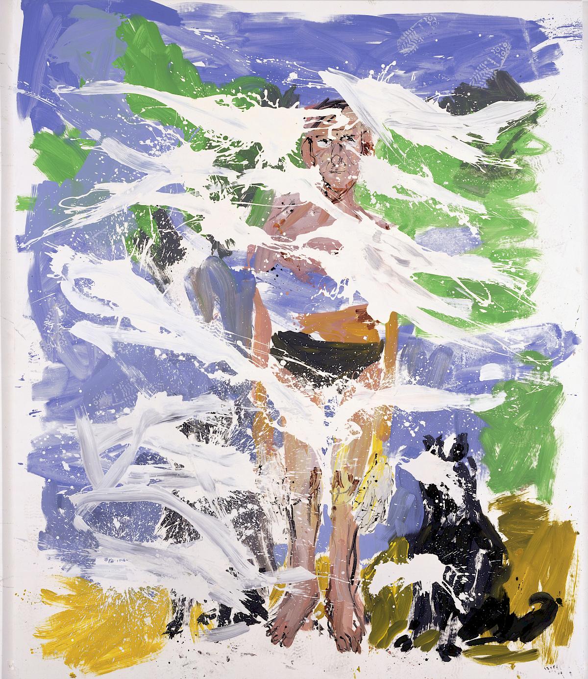 Georg Baselitz: B. für Larry (Remix), 2006