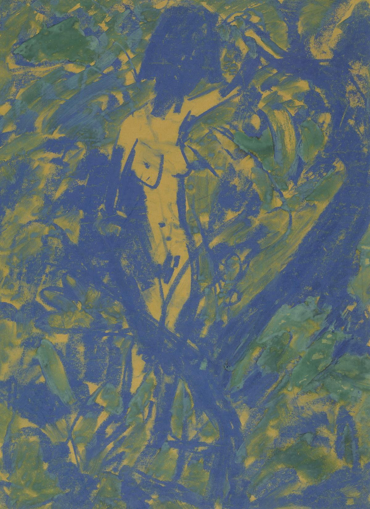 Otto Mueller: Girl in the Wood, ca. 1920