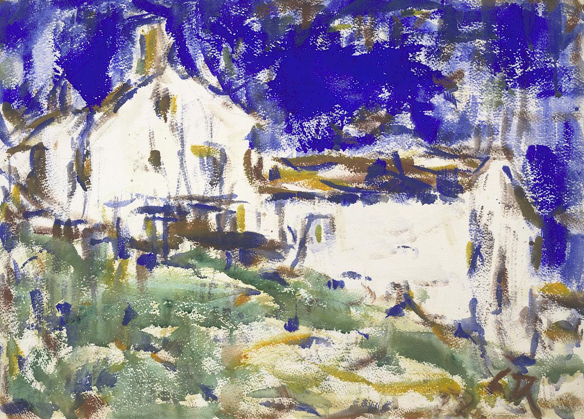 Christian Rohlfs: Blue House, ca. 1919