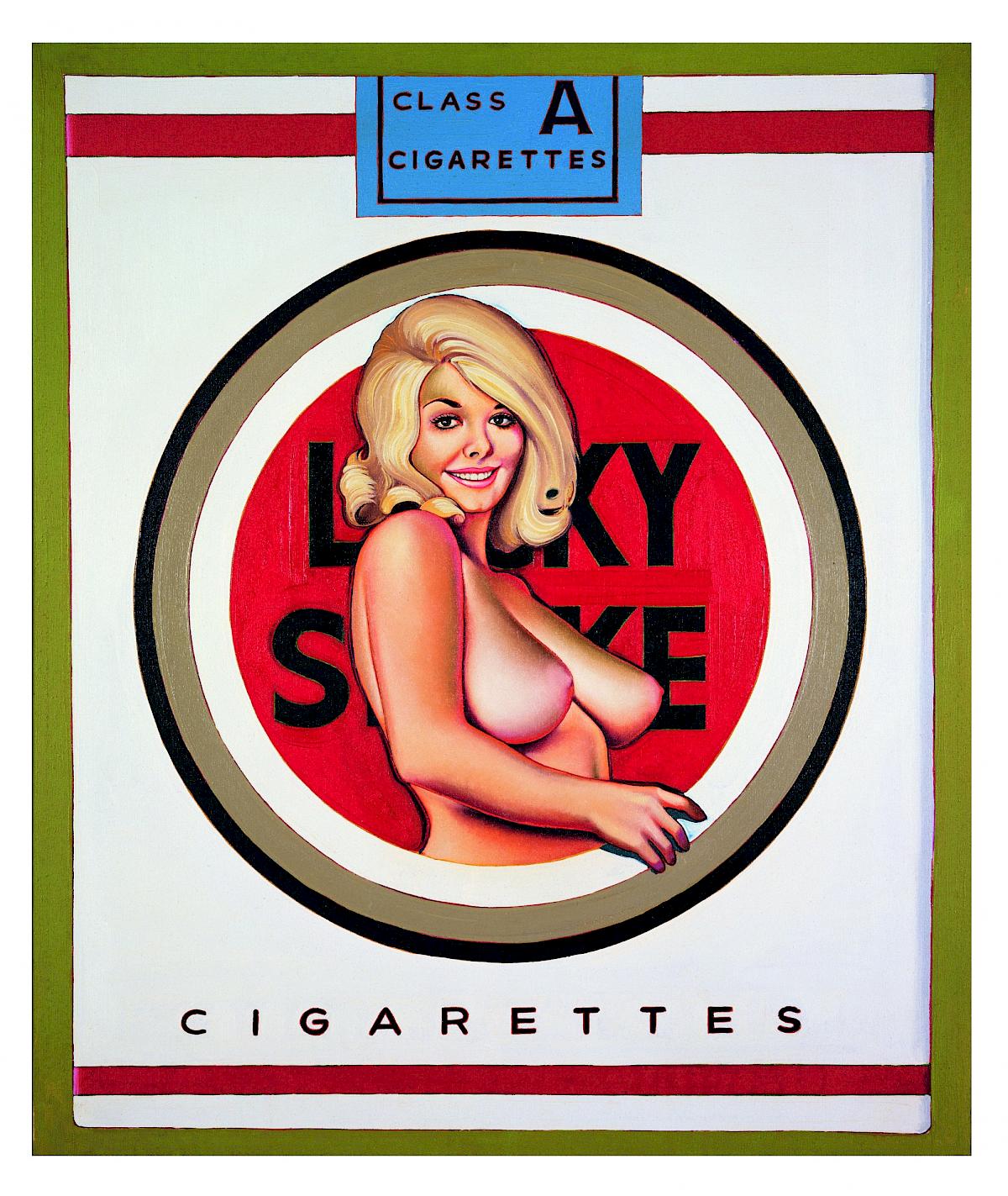 Mel Ramos: Lucky Lulu Blonde, 1965