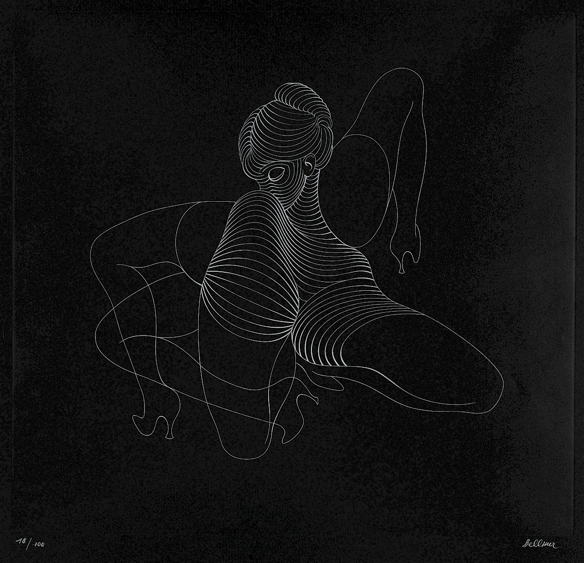 Hans Bellmer: Céphalopode double, 1965