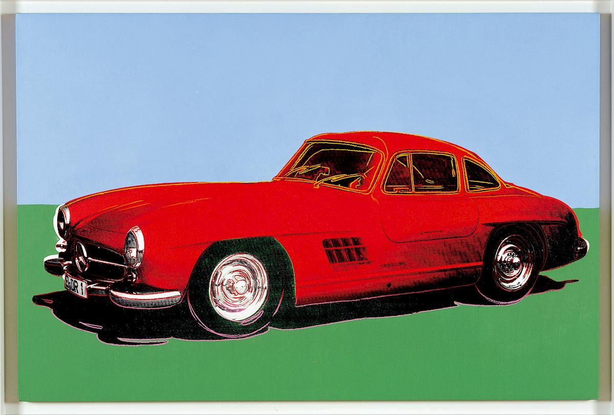 Andy Warhol : Mercedes-Benz 300 SL Coupé, 1954 