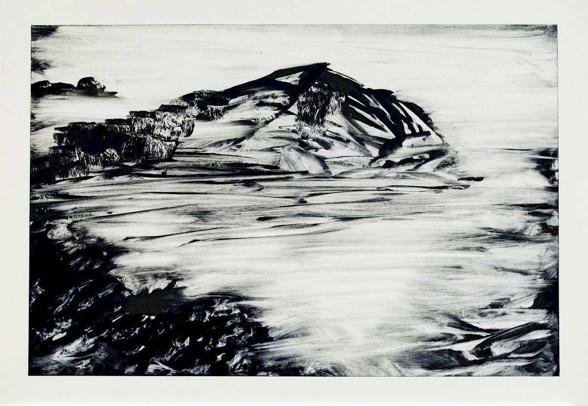 Herbert Brandl: Ohne Titel, 2009